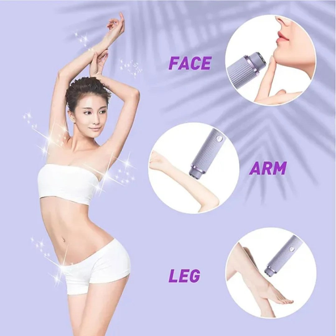 Electric Shaver For Women Waterproof Wet Dry Hair Razors 2 In 1 Double Head